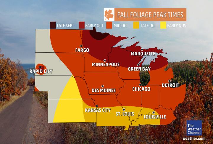 The West Fall Fall Foliage